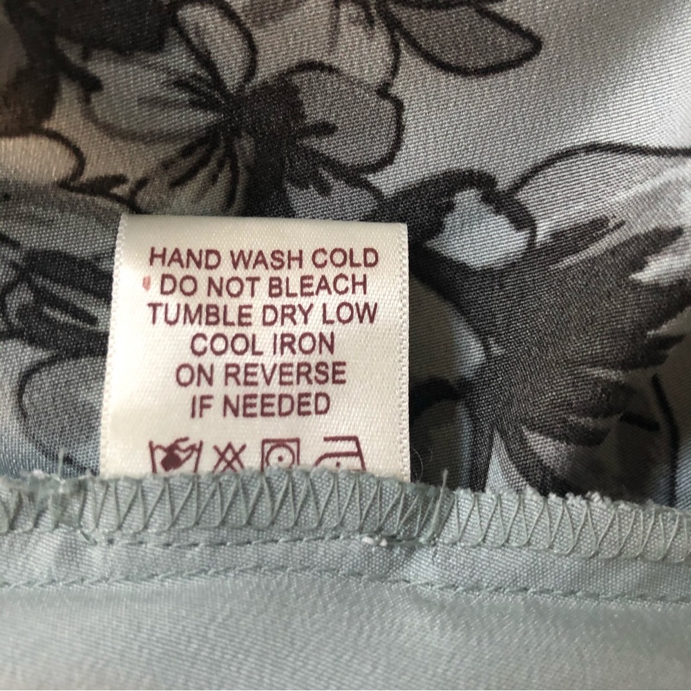 Floral Spaghetti-Strap Maxi Dress in Cream and Sage - Picture 10 of 10